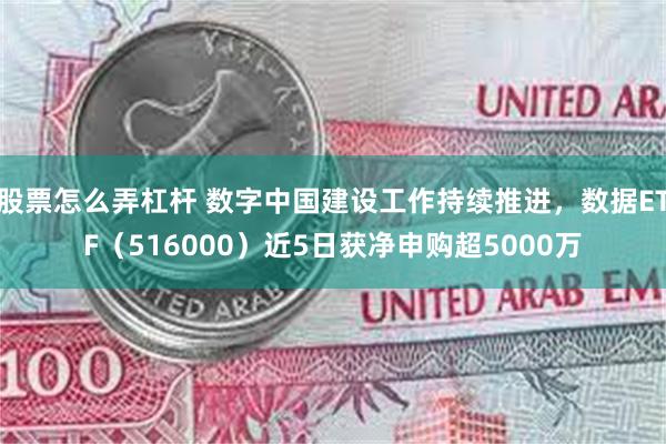 股票怎么弄杠杆 数字中国建设工作持续推进，数据ETF（516000）近5日获净申购超5000万