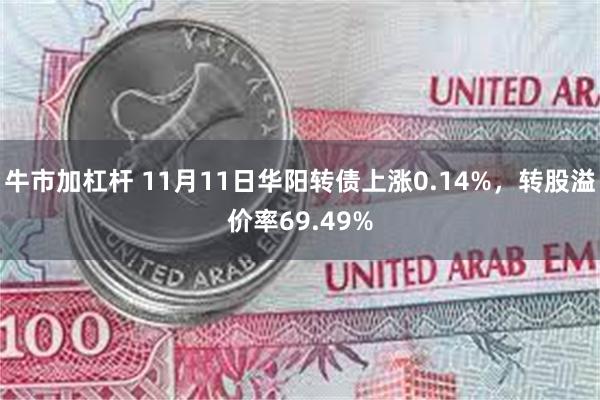 牛市加杠杆 11月11日华阳转债上涨0.14%，转股溢价率69.49%