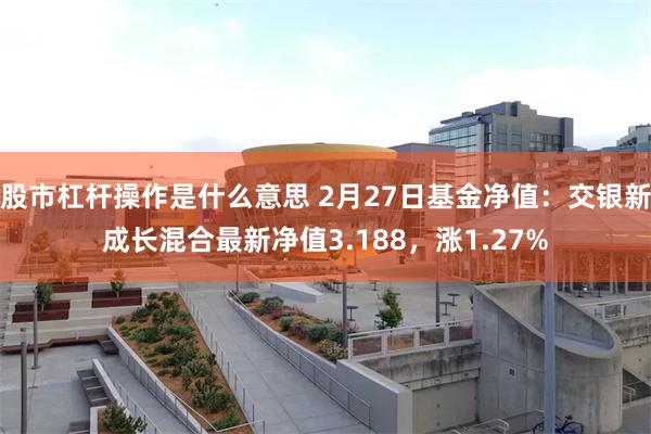 股市杠杆操作是什么意思 2月27日基金净值：交银新成长混合最新净值3.188，涨1.27%
