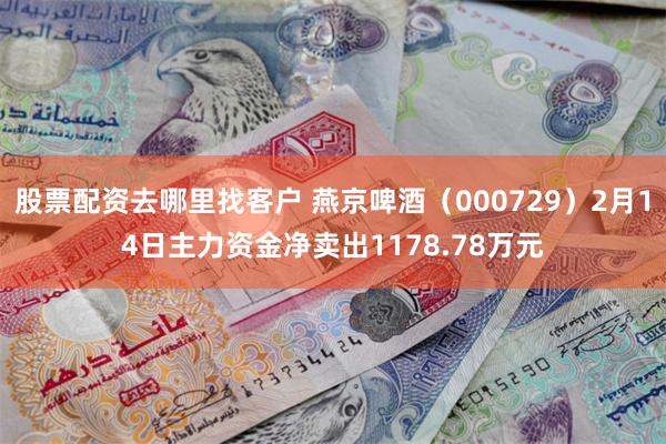 股票配资去哪里找客户 燕京啤酒（000729）2月14日主力资金净卖出1178.78万元