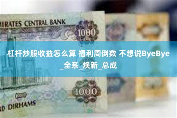 杠杆炒股收益怎么算 福利周倒数 不想说ByeBye_全系_焕新_总成